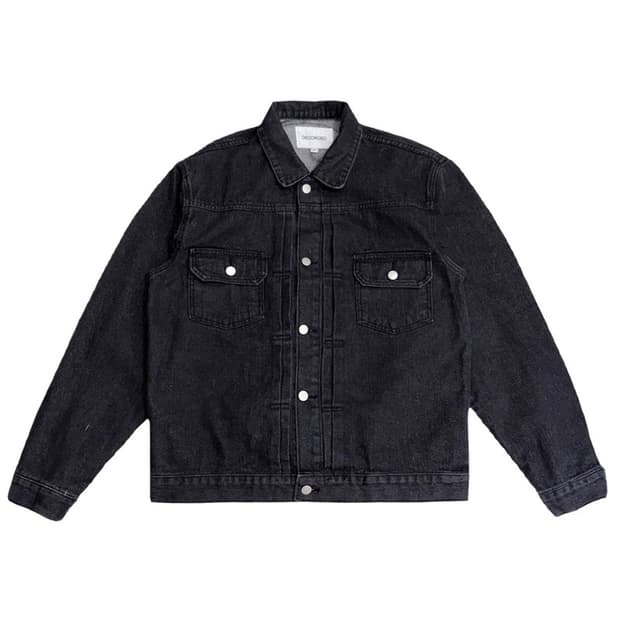 DECOROSO 다트 워싱 데님 트러커 자켓 2