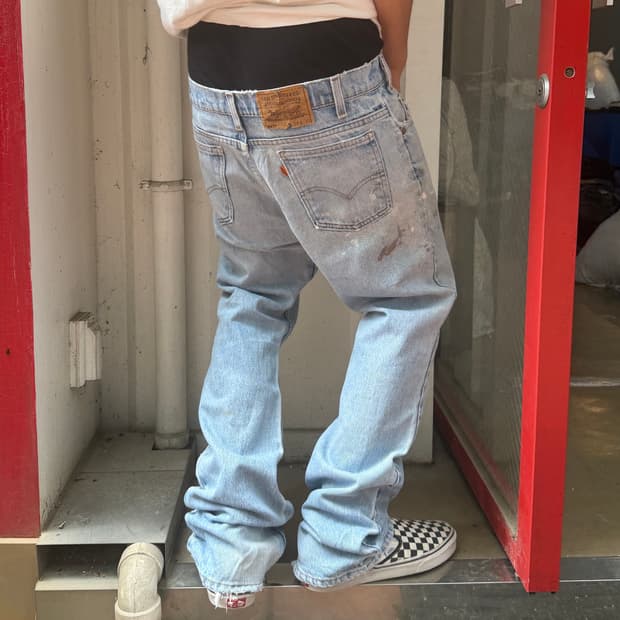 90‘s MADE IN USA 🇺🇸 리바이스 517 부츠컷 오렌지탭