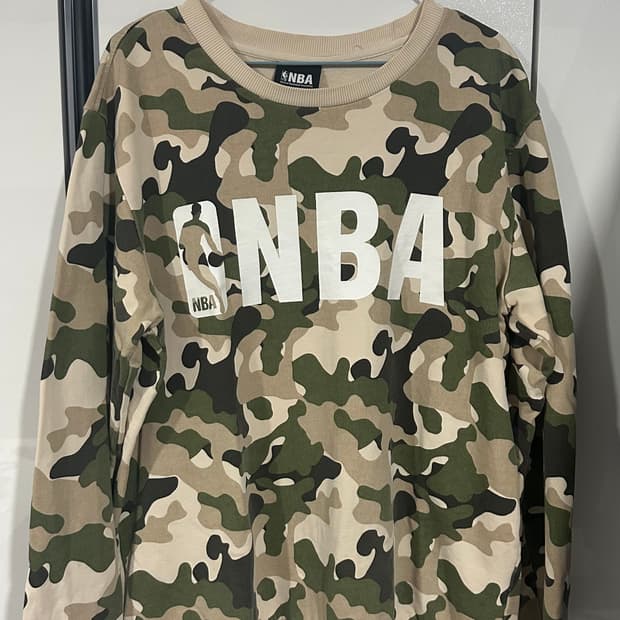 NBA 카모 맨투맨 L
