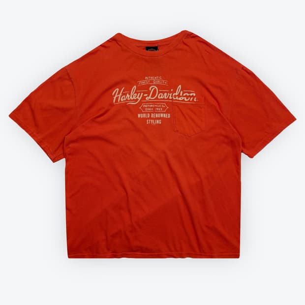 [2XL]10s Harley-Davidson ROUTE66 T-shirt