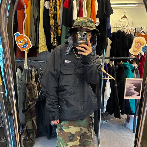 노스페이스 하이벤트 립스탑 윈드브레이커