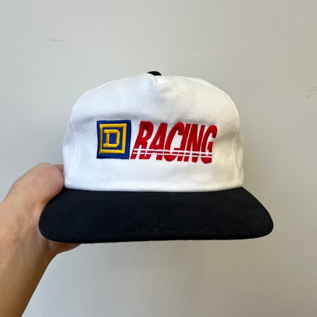 90's D RACING 투톤 캡