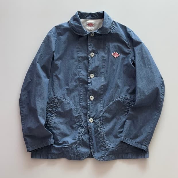 단톤 코튼 숄카라 자켓 40