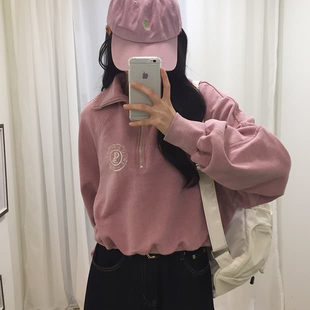 Women Lafudgestore HalfZipSweatshirt 100