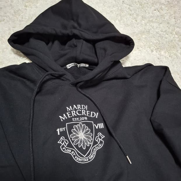 (마지막특가) 마르디메크르디 후드티 블랙 프리