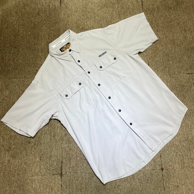 (L) Harley Daividson 할리데이비슨 포켓 셔츠 