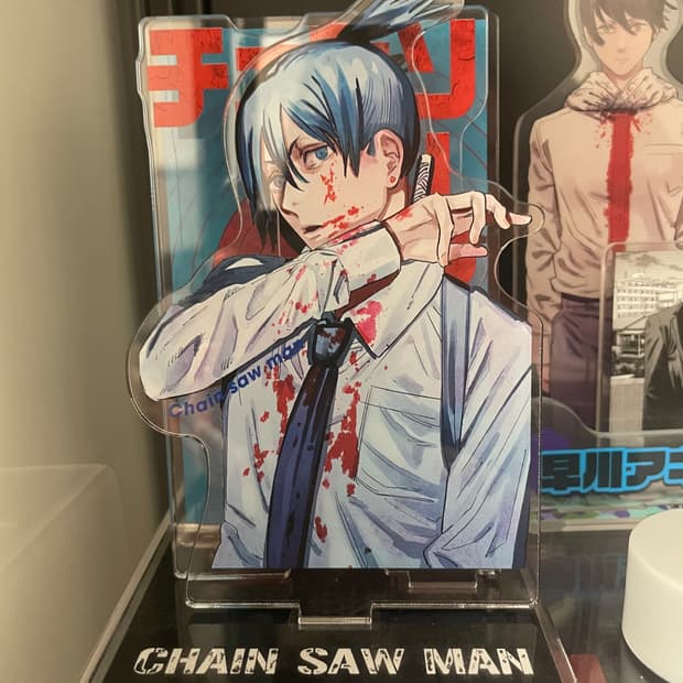 체인소맨 로손 원화 아키 디오라마 아크릴 고전 빈티지