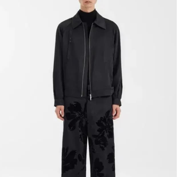 유스 23fw Zipped 블루종 자켓 L