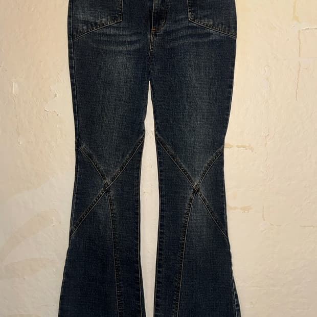 “PEIGNOT” 00s Bootcut slee jeans