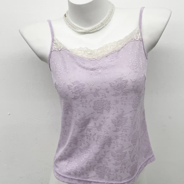 페어리 로즈 레이스 슬립