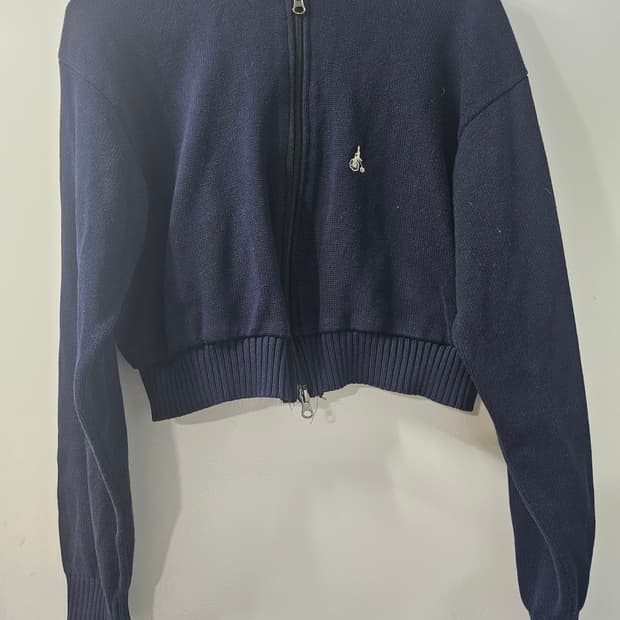 빈폴 크롭 가디건