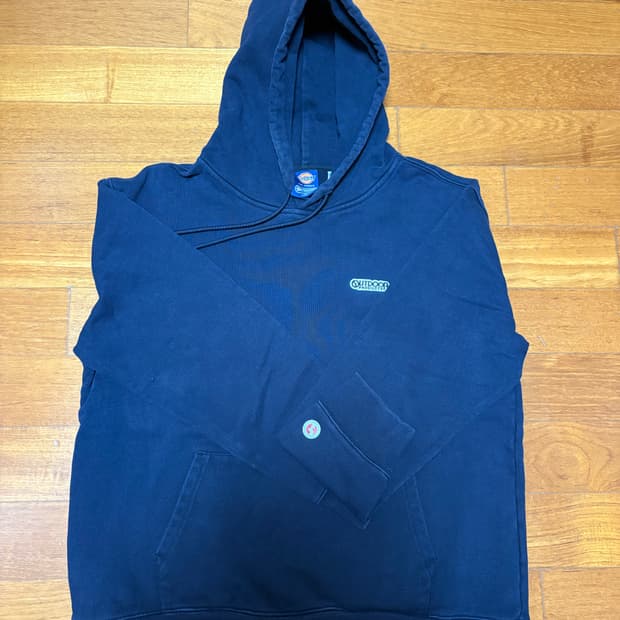 디키즈 X 아웃도어 콜라보 후드티 L