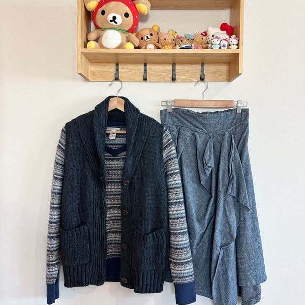 jpn 하구미 스즈코 레이어드 코디세트