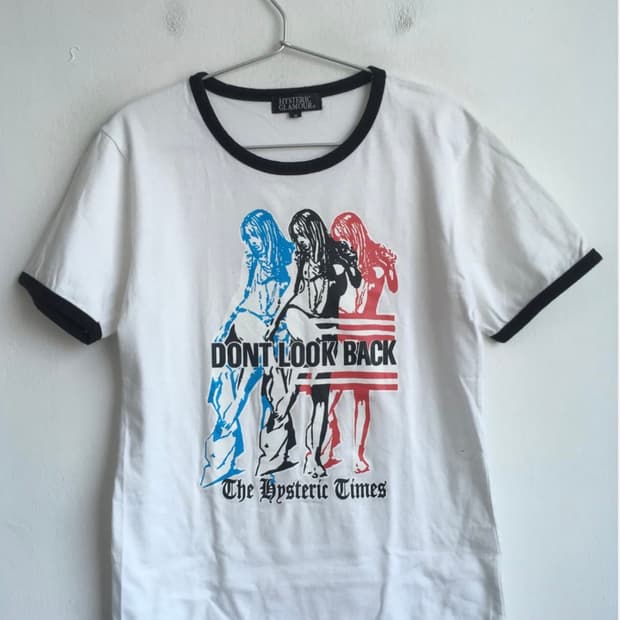 히스테릭글래머 히스걸 블랙링거 반팔