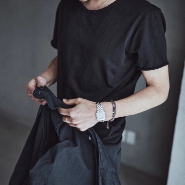 Textured Roll Half Sleeve 2 black