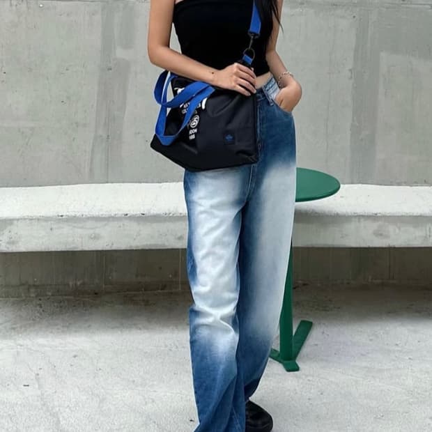 스투시 숄더백 크로스백 잡지부록 정품