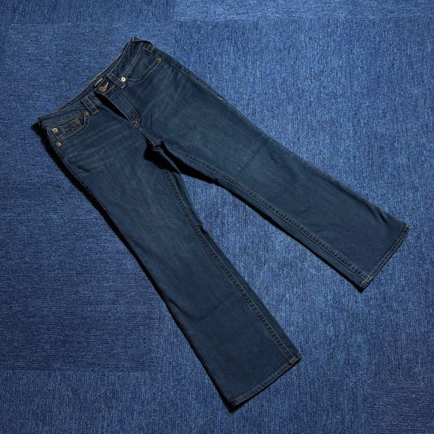 트루릴리젼 부츠컷 데님팬츠