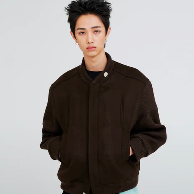 에니타임로릭 Tulip Varsity Jacket