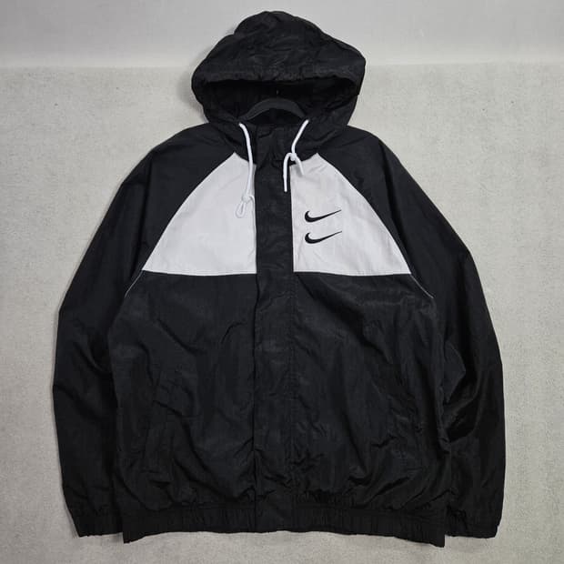 나이키 더블 스우시  우븐 후디 자켓 XL