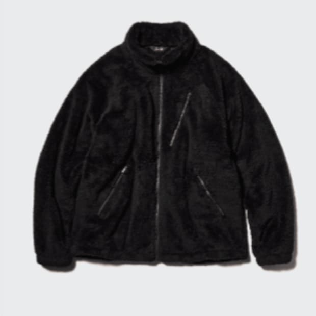 유니클로 니들스 후리스 블랙 XL