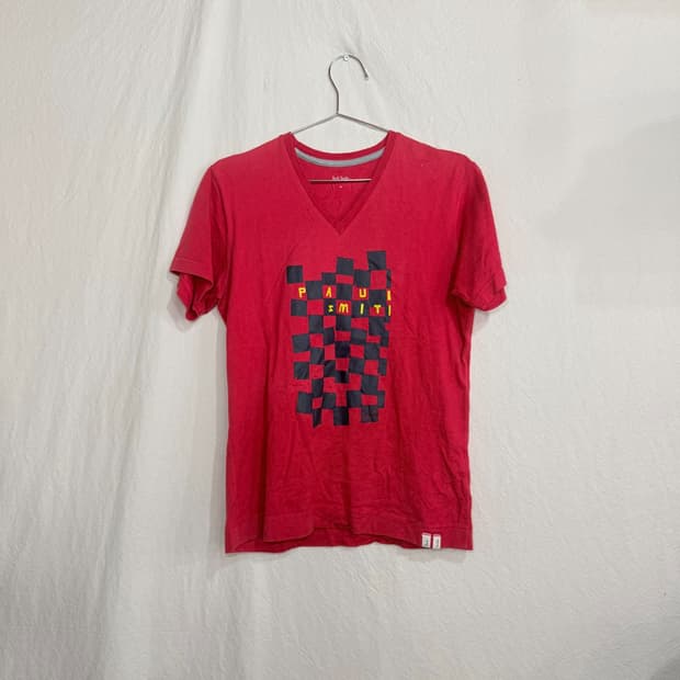 PAUL SMITH 브이넥 반팔티