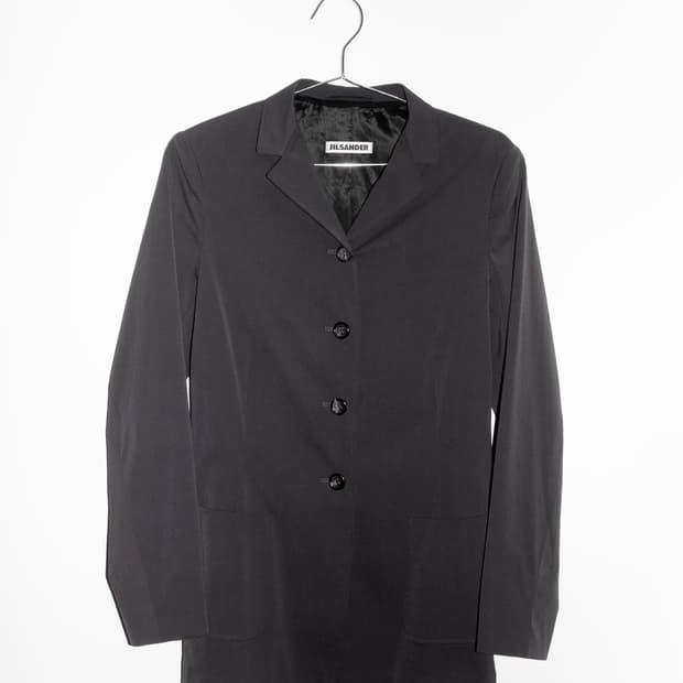 Cotton 4 Button Blazer