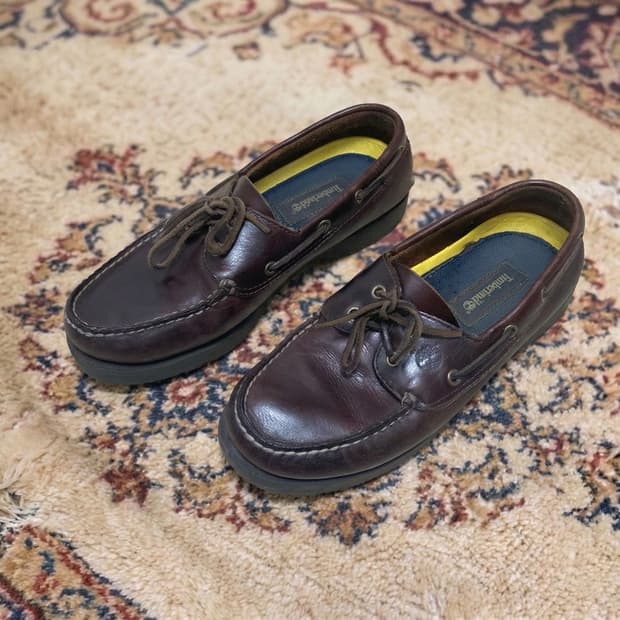 270) 팀버랜드 2아이 보트슈즈 다크브라운