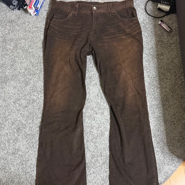 LEE 리 브라운 부츠컷 데님