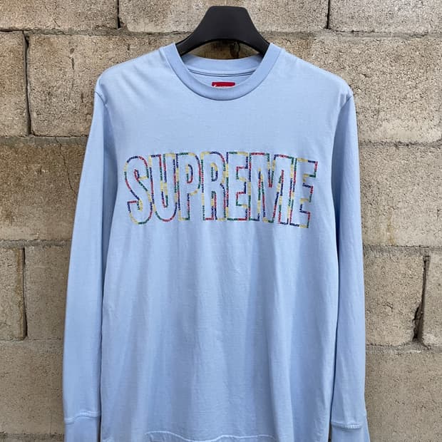 슈프림 19ss 인터내셔널 롱 슬리브