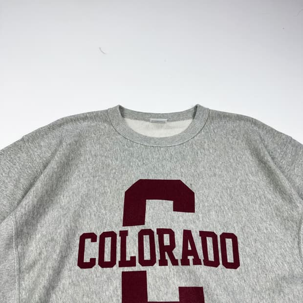 챔피온 리버스위브 콜로라도 그레이 반팔 맨투맨 (L)