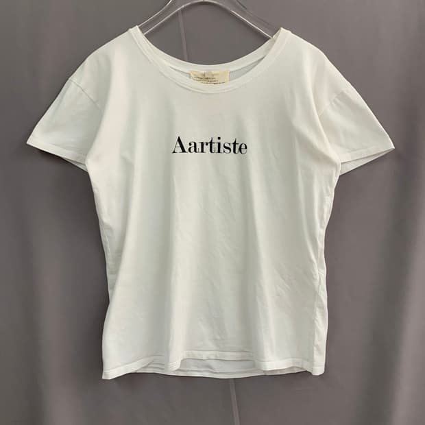 S 바네사브루노 Aartiste 프린팅 오버핏 반팔티
