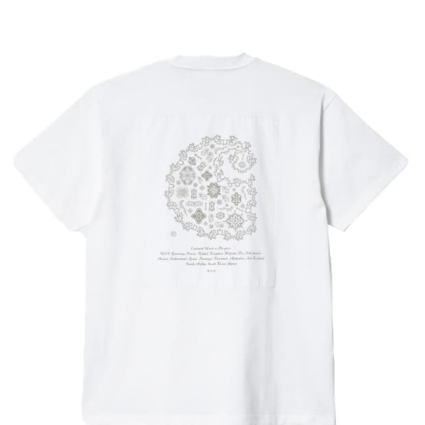 Carhartt Wip verse patch T-shirt White S