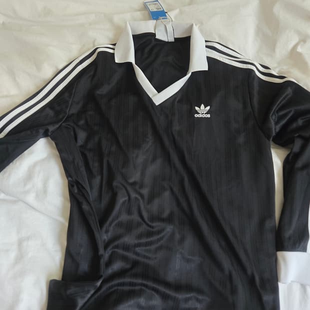 아디다스 카라 롱슬리브 블랙 2XL