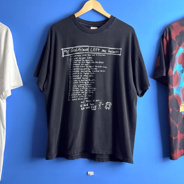 (XL) 00s 빈티지 Humor 티셔츠