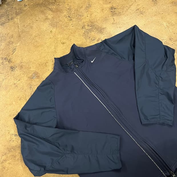 [정품/XL] 나이키 네이비 바람막이 자켓 b14