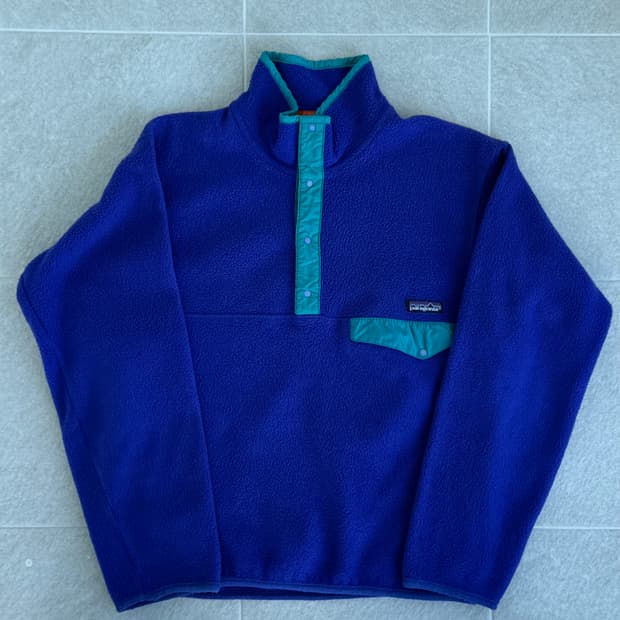 파타고니아 신칠라 퍼플 S, made in usa