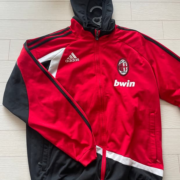 (07-08) 아디다스 ac밀란 검빨져지