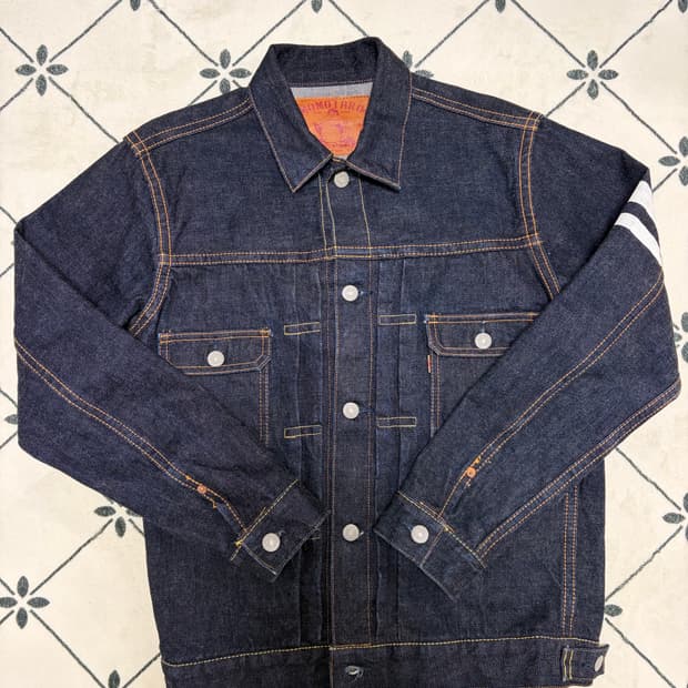모모타로 2세대 데님자켓 38사이즈