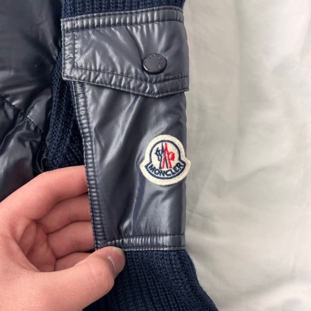 몽클레어 니트패딩 여성