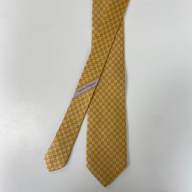 페레가모(Ferragamo) 명품 정품 넥타이 8.1cm