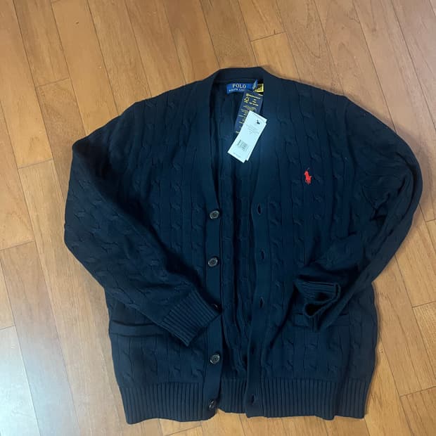 폴로 케이블 가디건 (남성m)
