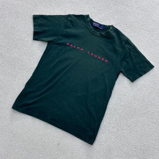 실측확인 폴로랄프로렌 반팔 티셔츠 0410E
