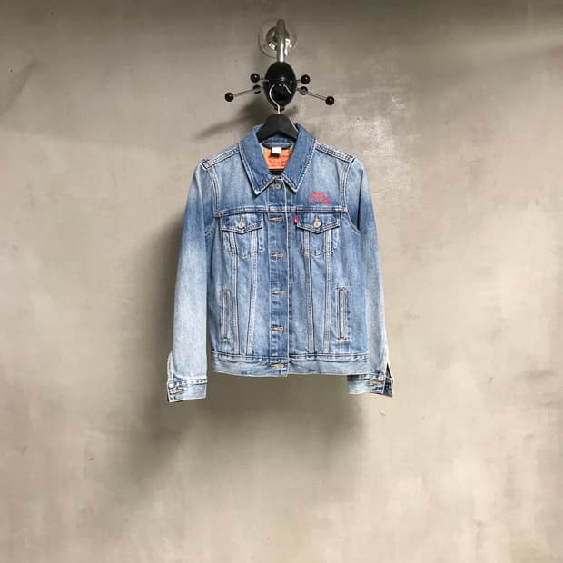 리바이스 자수 데님 자켓 S(W)