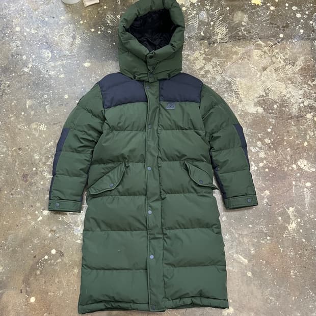 95) 코오롱스포츠 구스다운 롱패딩 점퍼 거위털 롱패딩 자켓