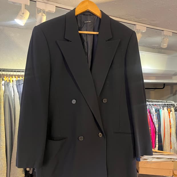 조르지오 아르마니 더블 브레스티드 자켓 (이탈리아제, 52)