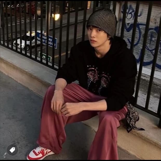 니들스 스트레이트 트랙팬츠 L