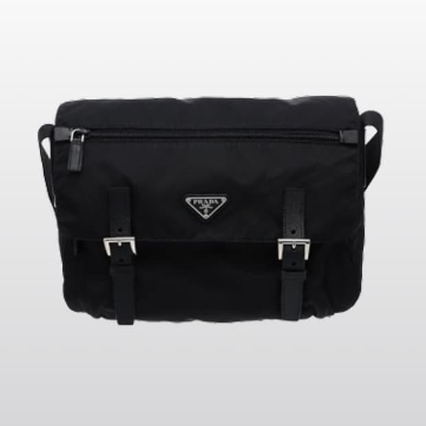 프라다 메신저백 블랙 빈티지