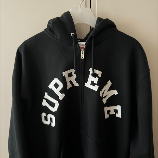 슈프림 후드 집업