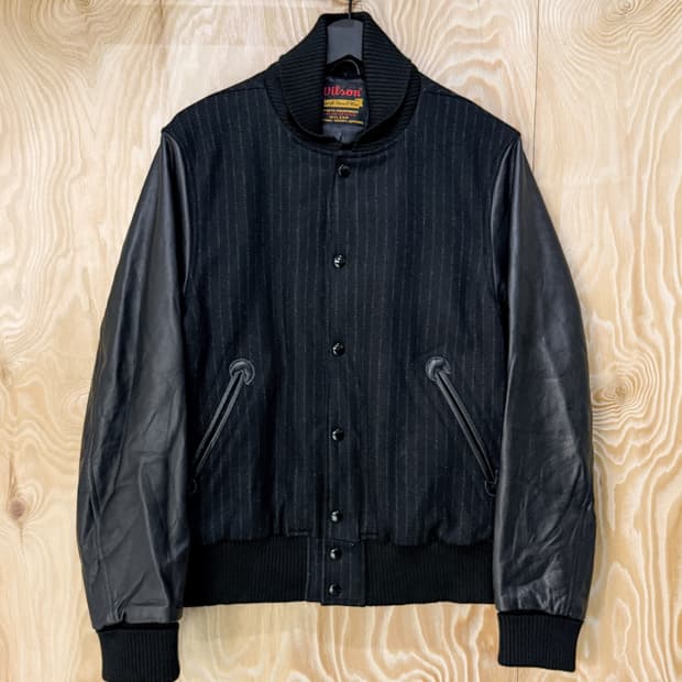 아메리칸랙X윌슨 스포츠 바시티 자켓