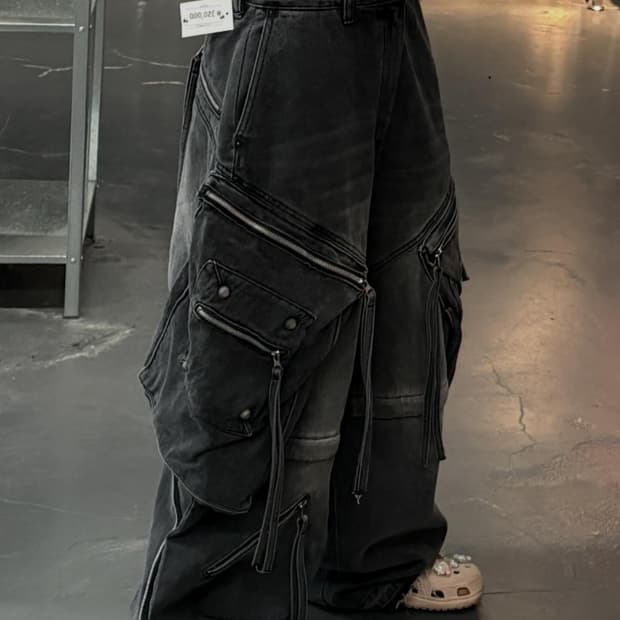 써저리 프로세스 010 컨버터블 데님팬츠 A3639